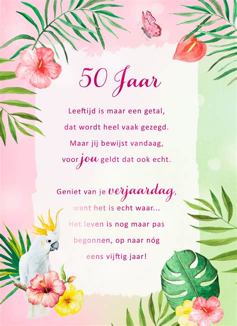 gefeliciteerd 50 jaar vrouw|De 100+ Beste 50 Jaar Teksten en Spreuken (Update。